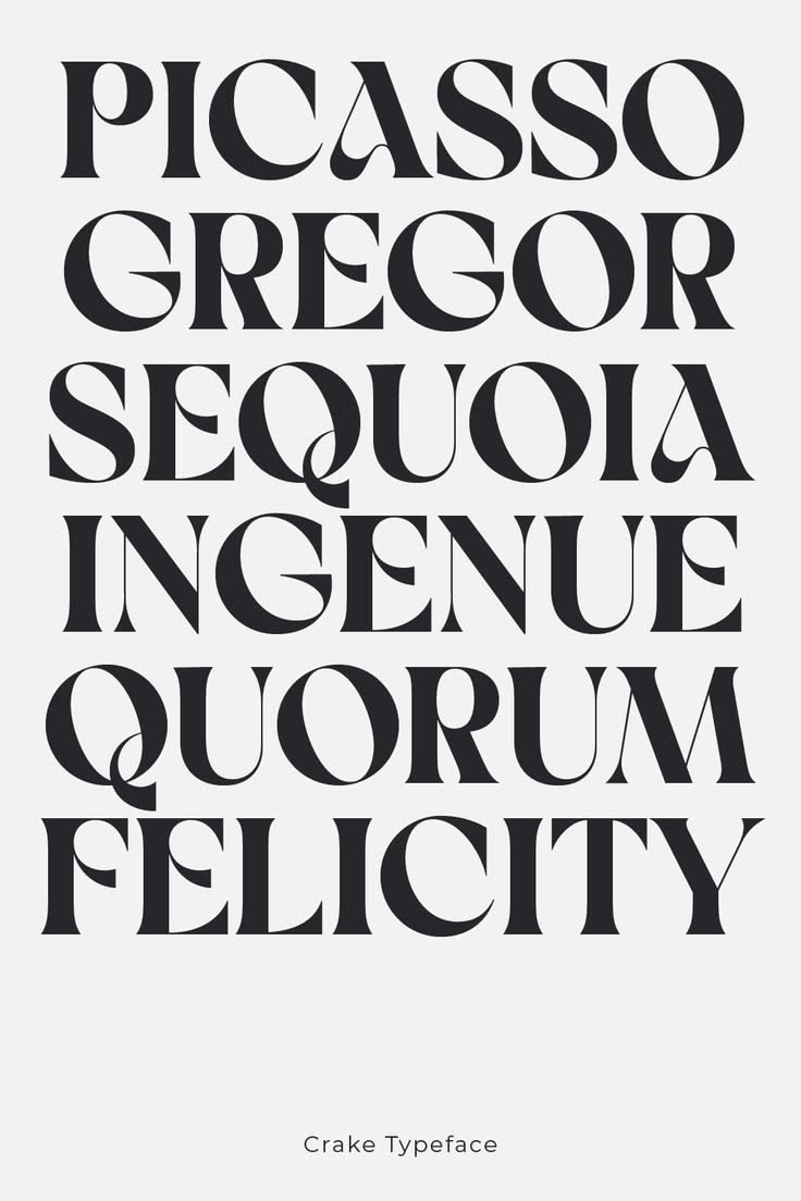 Crake – Modern Display Serif Font. Fashion, aesthetic & elegant typeface. Clean typography. Bold ...